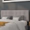 Flash Furniture Bedford Headboard, Queen, Gray Fabric HG-HB1704-Q-LG-GG - alternate 1